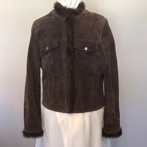 Coldwater Creek suede jacket